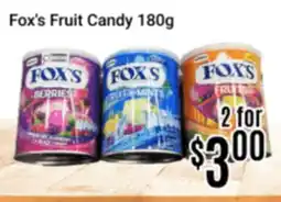 Nations Fresh Foods Fox's Fruit Candy offer