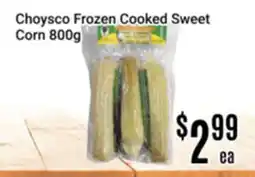 Nations Fresh Foods Choyesco Frozen Cooked Sweet Corn offer
