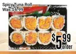 Nations Fresh Foods Spicy Tuna Roll offer