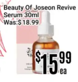Nations Fresh Foods Beauty Of Joseon Revive Serum offer