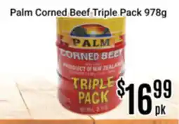 Nations Fresh Foods Palm Corned Beef Triple Pack offer