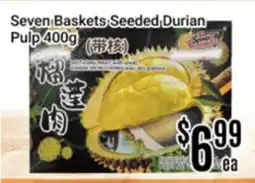 Nations Fresh Foods Seven Baskets Seeded Durian Pulp offer
