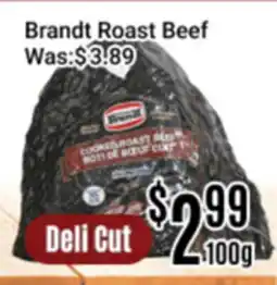 Nations Fresh Foods Brandt Roast Beef offer