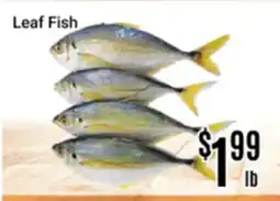 Nations Fresh Foods Leaf Fish offer