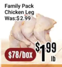 Nations Fresh Foods Family Pack Chicken Leg offer