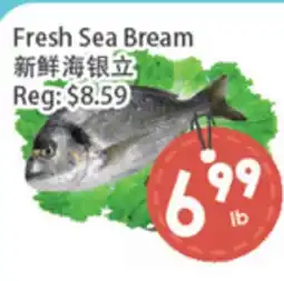 Fresh Palace Supermarket Fresh Sea Bream offer