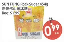 Fresh Palace Supermarket SUN FUNG Rock Sugar offer