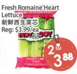 Fresh Palace Supermarket Fresh Romaine Heart Lettuce offer