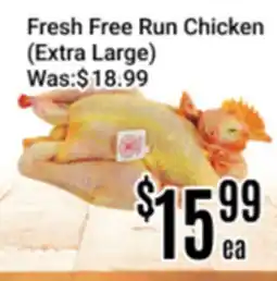 Nations Fresh Foods Fresh Free Run Chicken (Extra Large) offer
