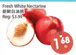 Fresh Palace Supermarket Fresh White Nectarine offer