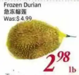 Tone Tai Supermarket Frozen Durian offer