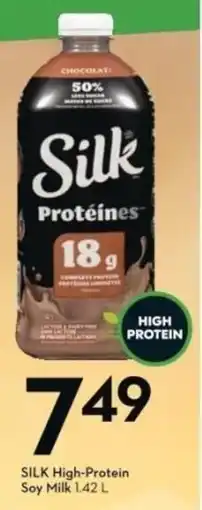 Sobeys SILK High-Protein Soy Milk offer