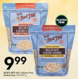Sobeys BOB'S RED MILL Gluten Free Rolled Oats offer