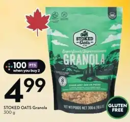 Sobeys STOKED OATS Granola offer
