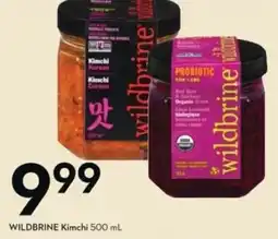 Sobeys WILDBRINE Kimchi offer