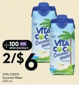 Sobeys VITA COCO Coconut Water offer