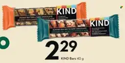 Sobeys KIND Bars offer