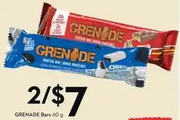 Sobeys GRENADE Bars offer