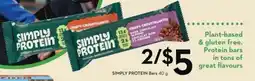 Sobeys SIMPLY PROTEIN Bars offer