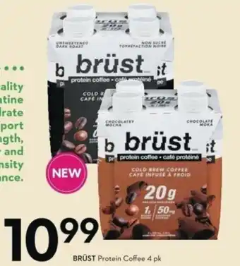 BRÜST Protein Coffee