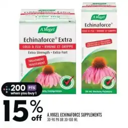 Sobeys A.VOGEL ECHINAFORCE SUPPLEMENTS offer