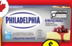 Food Basics PHILADELPHIA CREAM CHEESE OR CHEEZ WHIZ SPREAD offer