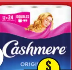Food Basics CASHMERE BATHROOM TISSUE OR SPONGE TOWELS ULTRA PAPER TOWELS OR SCOTTIES FACIAL TISSUE offer