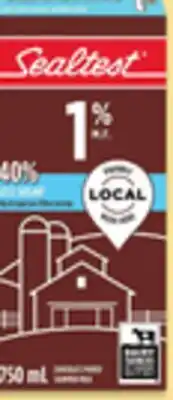 Walmart Sealtest chocolate milk offer
