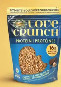 Walmart Nature's Path Love Crunch organic protein chocolate and almond butter offer