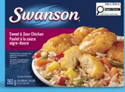 Walmart Swanson sweet & sour chicken frozen entrees offer
