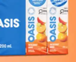 Walmart Oasis beverages or juice boxes offer