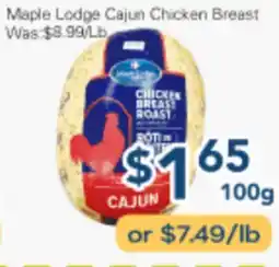 Oceans Fresh Food Market Maple Lodge Cajun Chicken Breast offer
