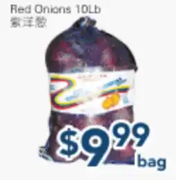 Oceans Fresh Food Market Red Onions 10Lb offer