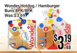 Nations Fresh Foods Wonder Hotdog / Hamburger Buns offer