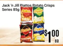 Nations Fresh Foods Jack 'n Jill Piattos Potato Crisps Series offer