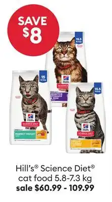 Petsmart Hill's Science Diet cat food offer