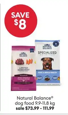 Petsmart Natural Balance dog food offer