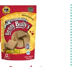 Petsmart Benny Bully's dog treats offer