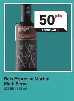 LCBO Bols Espresso Martini Multi Serve offer