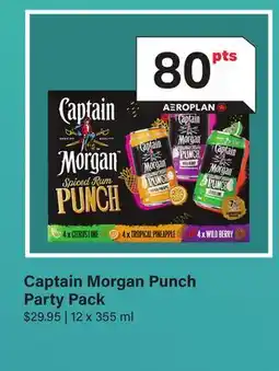 LCBO Captain Morgan Punch Party Pack offer