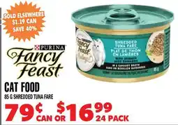 Len's Mill Stores Purina Fancy Feast CAT FOOD offer