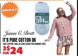 Len's Mill Stores IT'S PURE COTTON DK offer