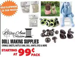 Len's Mill Stores DOLL MAKING SUPPLIES offer