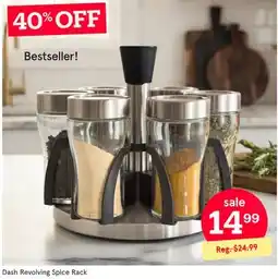 Kitchen Stuff Plus Dash Revolving Spice Rack offer