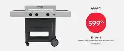 Meubles RD 5en1 - Plancha, Grill, Pizza Oven, Wok, and Stockpot offer