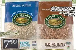 Supermarché PA CÉRÉALES BIOLOGIQUES NATURE'S PATH ECO PAC | Organic Cereals offer