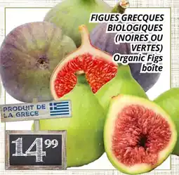 Supermarché PA FIGUES GRECQUES BIOLOGIQUES (NOIRÈS OU VERTES) | Organic Figs offer