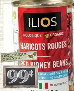Supermarché PA ILIOS RED KIDNEY BEANS offer
