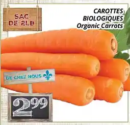 Supermarché PA CAROTTES BIOLOGIQUES | Organic Carrots offer