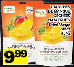 Supermarché PA TRANCHE DE MANGUE SÉCHÉES NAM FRUITS | Dried Mango Slices offer